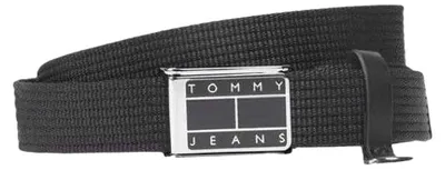 Produktbild von Tommy Hilfiger - Gürtel für Damen, Logo, Metallschnalle NA912 (75 cm) (Schwarz)