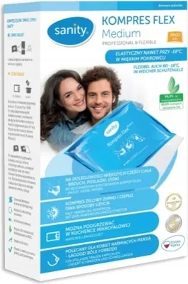 Zdjęcie produktu dla Flex Sanity Kompres medium 19 x 22 cm, 1 sztuka