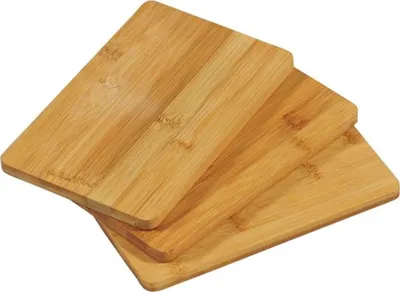 Produktbild von 3X FRÜHSTÜCKSBRETTCHEN aus Holz 22x14x1cm KESPER Schneidbrett Frühstücksbrett Schneidebrett Vesperbrett Schneidbrett Frühstücks Brett Brettchen Vesper 58003