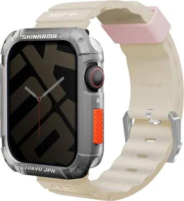 Obrázek produktu pro SKINARMA Shokku řemínek pro Apple Watch 45/44/42 mm, Beige