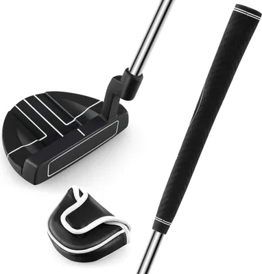 Produktbild von GOPLUS Golf Putter, 89cm Länge Golfschläger für Rechtshänder, aus Zinklegierungskopf, Stahlschaft & Gummigriff, für Männer und Frauen