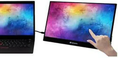 Produktbild von Verbatim 49593, 43,9 cm (17.3"), 1920 x 1080 Pixel, Full HD, LCD, 6 ms, Schwarz
