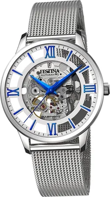 Produktbild von Festina Edelstahl Herren Uhr Armbanduhr silber Elegant D2UF20534/1