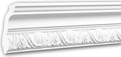 Produktbild von PROFHOME 150251 Eckleiste aus Polyurethan Deckenleiste Stuckleiste 2 m