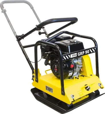 Produktbild von GÜDE GRP 90 Rüttelplatte Verdichter Rüttler Fahrwerk PolyurethanPlatte 94kg 16kN