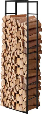 Obrázek produktu pro Kovový stojan na dřevo 45 x 30 x 170 cm – sklad na palivové dřevo
