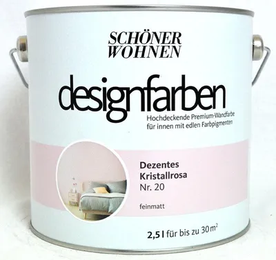 Produktbild von Designfarbe Dezentes Kristallrosa Nr. 20 2,5 l
