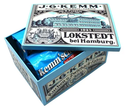 Produktbild von Echte Kemm´sche Kuchen, "Nostalgie" Dose 400g