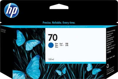 Produktbild von HP C 9458 A Tintenpatrone blau Vivera               No. 70