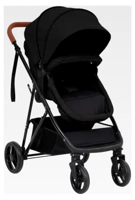 Produktbild von 2-in-1 Kinderwagen in Anthrazit und Schwarz