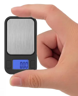 Präzisionswaage 0,01 g/200 g, 8 Einheiten, LCD, Tara, schwarz