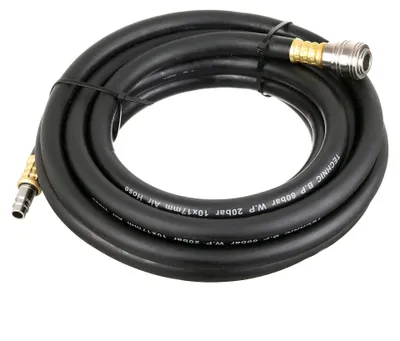 Produktbild von Pneumatischer Gummischlauch Für Kompressor 5M 10Mm Mit Schnellkupplungen