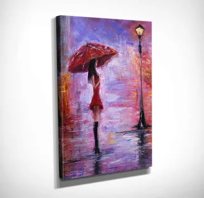 Produktbild von Wallity, DC070- MJS3238, Bunt, Leinwandbilder, 30 x 40 cm, 100% Leinwand