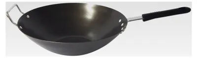 Produktbild von Wok aus Stahl für alle Wärmequellen, 33 cm