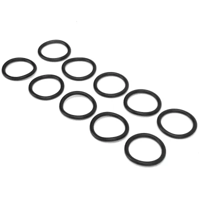 Produktbild von 10 Stück Schnellverschluss-Befestigungsbänder, O-Ring-Dichtungen, Gummi, universell für Stoßstangen und Kotflügel