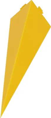 Produktbild von Ersatzzacken für Baltasar, Kunststoff, Farbe: Gelb, 6,5*2,3*2,3 cm