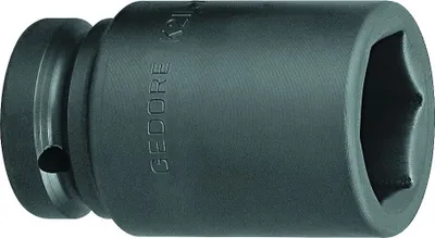 Produktbild von GEDORE K 21 L 27 Kraftschraubereinsatz 1" lang 6-kant 27 mm, 6185510