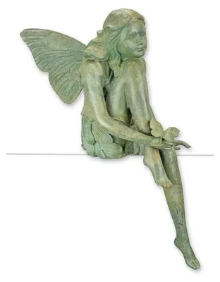 Productafbeelding van A Bronze Sculpture Of A Seated Fairy