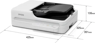 Produktbild von Epson WorkForce DS-1730 - Dokumentenscanner - Duplex - 215.9 x 3048 mm - 1200 dpi x 1200 dpi - bis zu 30 Seiten/Min. (einfarbig)