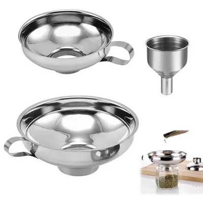 Produktbild von Trichter Edelstahl 3 Stück Set mit
