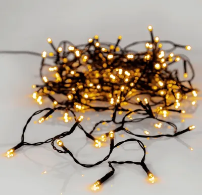 Zdjęcie produktu dla Lampki choinkowe LED 180 diod 12,5m Białe Ciepłe 1900k