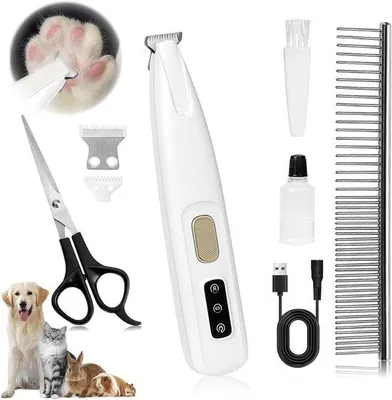 Produktbild von Kleine Tierpflege-Scheermaschine, oplaadbar, für Pfoten, Augen, Ohren