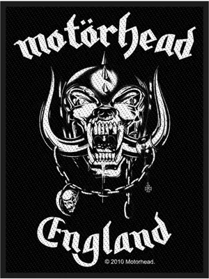 Obrázek produktu pro Motorhead - England - nášivka - polyester RO2385 (One Size) (Black)