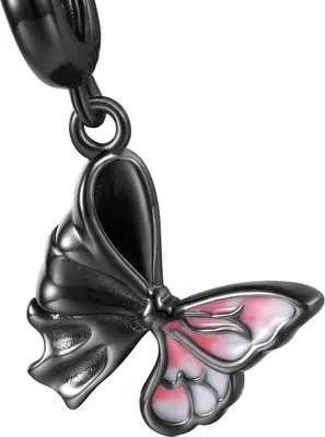Image de Charms Pandora, argent 925, papillon, nœud, Trusky