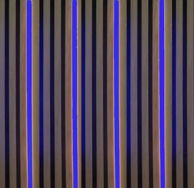 Produktbild von 3730 LED Leuchte Kunststoff Schiene 4x150cm inkl. Netzteil Blau