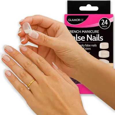 Image de Ongles artificiels Pointes d'extension d'ongles français Transparent