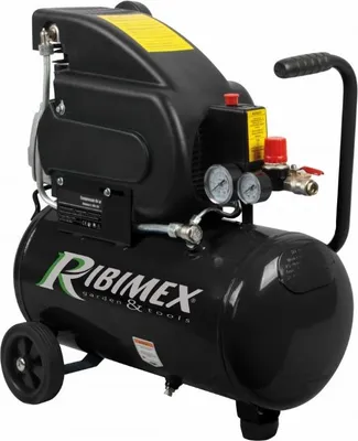 Image de Compresseur d'air 50l 2cv noir - Ribimex - PRCOMP2/50R -