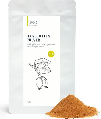 Produktbild von Premium Hagebutten Pulver BIO, 250g