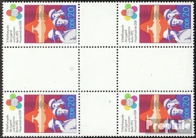 Produktbild von Briefmarken DDR 1973 Mi Hz17 postfrisch Jugendfestspiele
