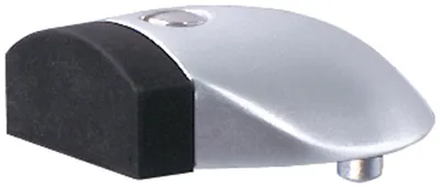 Zdjęcie produktu dla Odbojnik drzwi 3846 D.60mm H.20mm aluminium naturalne /F1 mocowanie na kołki DENI