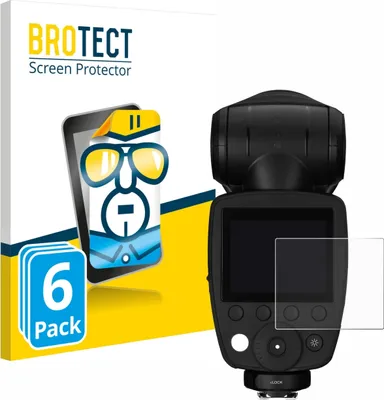 Produktbild von 6x Für Profoto A10 Schutzfolie BROTECT Displayschutz Display Schutz Folie Klar Transparent
