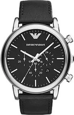 Produktbild von Emporio Armani AR11349 GIOVANNI Uhr Herrenuhr Chrono Datum schwarz