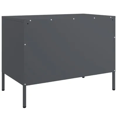 Produktbild von TV-Schrank Anthrazit 68x39x50,5 cm Stahl