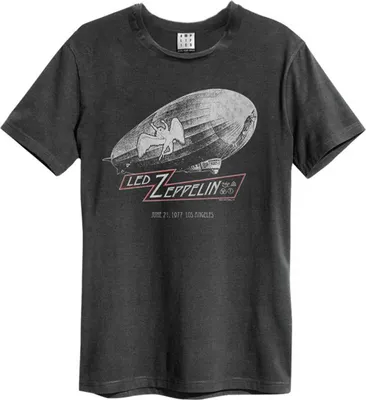 Produktbild von Amplified Musik Rock Band Tour Shirts Uni Männer Frauen Led Zeppelin - Dazed & Confused S