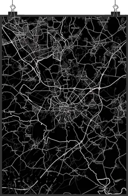 Produktbild von Mr. & Mrs. Panda Bild Aachen DIN A5 - Geschenk, Wandbild, drucke, Plakat, Stadt, Deko, Dorf Karte Landkarte Map Stadtplan, Kunstdruck