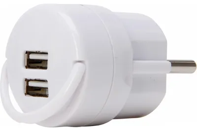 Produktbild von Kopp 473103017, Drinnen, AC, 5 V, 2,1 A, IP20, Weiß