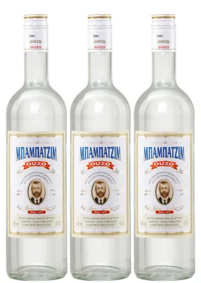 Produktbild von Ouzo Babatzim 3x 0,7l | Aus Griechenland | Mild im Geschmack