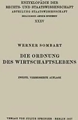 Obrázok produktu pre Die Ordnung des Wirtschaftslebens