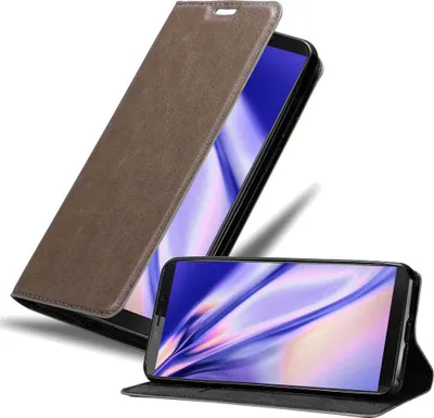 Produktbild von Cadorabo Hülle für Cubot NOVA Schutz Hülle in Braun Handyhülle Etui Case Cover Magnetverschluss