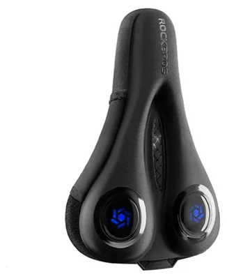 Produktbild von Rockbros Sattelbezug + Regenschutz Sattelschutz Atmungsaktiv und effektiv Schwarz-Blau