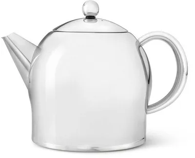 Produktbild von Famanu Teekanne Doppelwandig - Tropffrei, 1,4 Liter
