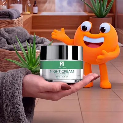 Produktbild von Aloe Vera Nachtcreme