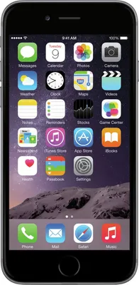 Produktbild von Apple iPhone 6 Plus 64 GB Spacegrau MGAH2ZD/A - DE Ware