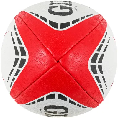 Zdjęcie produktu dla Zestaw piłek rugby Gilbert G-TR4000, rozmiar 5, składający się z 5 sztuk
