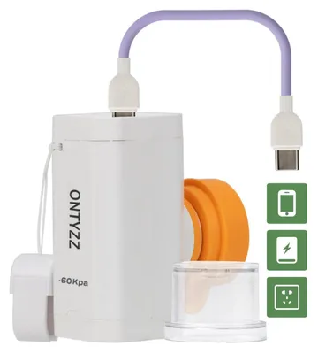 Zdjęcie produktu dla Elektryczna pompa próżniowa do worków próżniowych, kolor biały, typ C, zasilanie: 1 sztuka