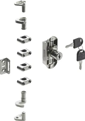 Produktbild von Hettich Drehstangenschloss für Tür DIN Links&Rechts